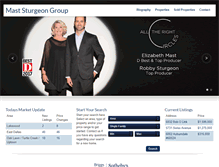 Tablet Screenshot of maststurgeongroup.com